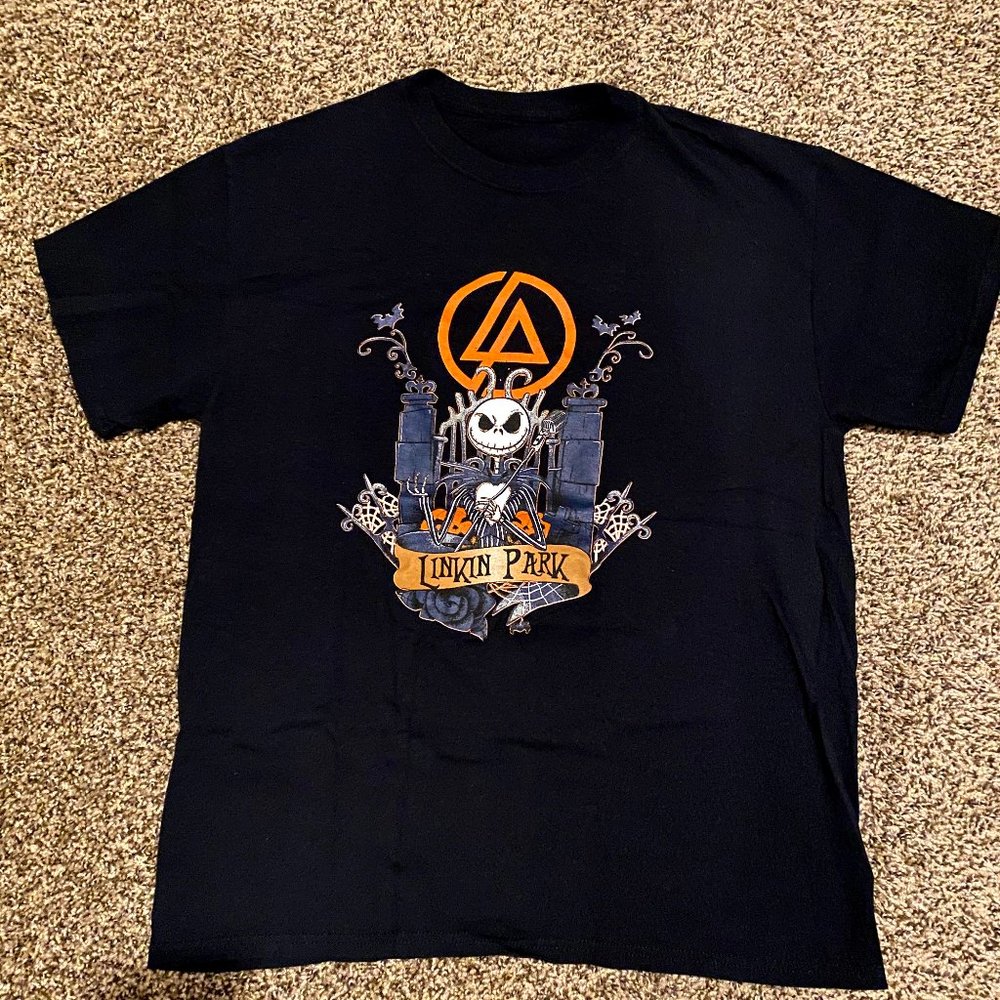 Linkin Park Jack Skellington shirt